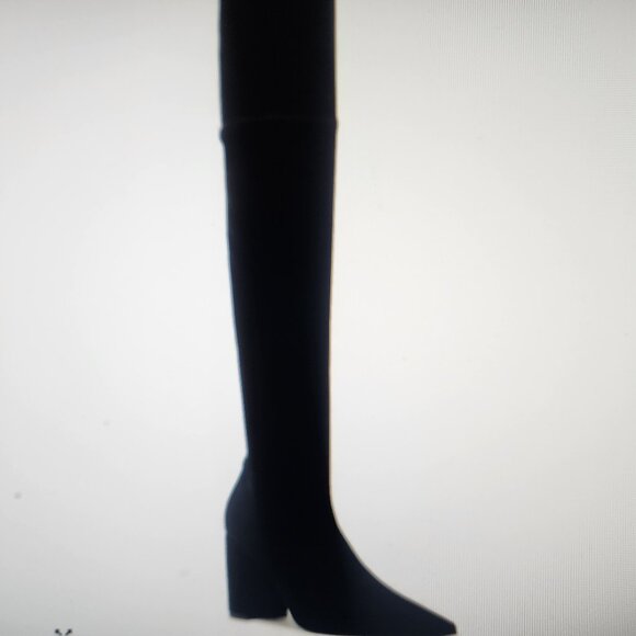 Arezzo Black Over the Knee "Serrenity" Boots. NIB. Size 10 - Picture 1 of 9